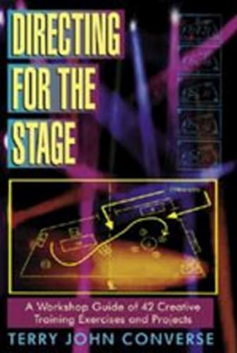 Directing for the stage Cover