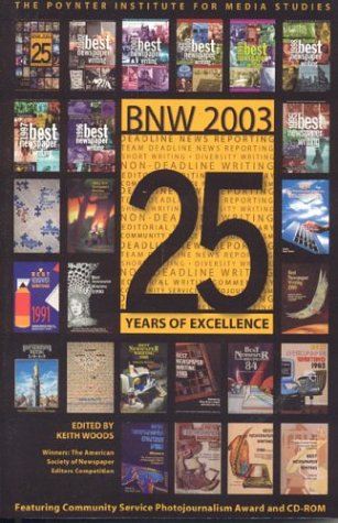 Best Newspaper Writing 2003 (Best Newspaper Writing) Cover
