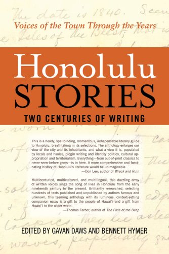 Honolulu stories Cover
