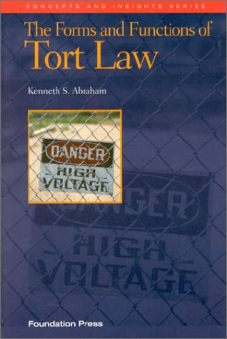 The forms and functions of tort law Cover