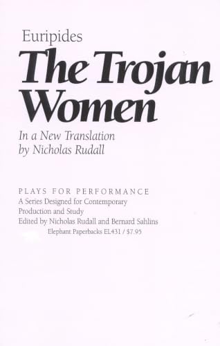 The  Trojan women Cover
