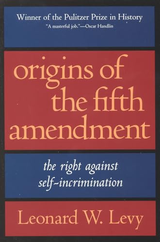 Origins of the Fifth Amendment Cover