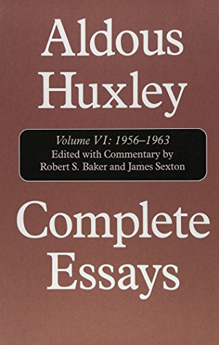 Complete Essays, Vol. 6 Cover