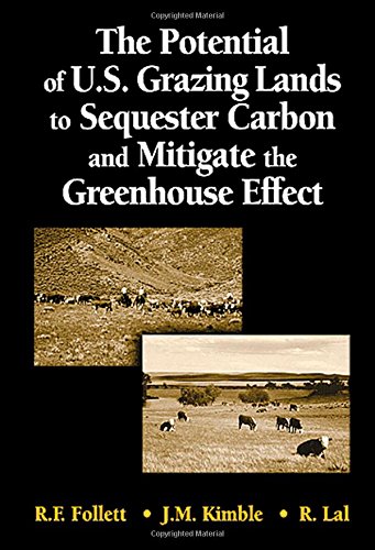 The potential of U.S. grazing lands to sequester carbon and mitigate the greenhouse effect Cover