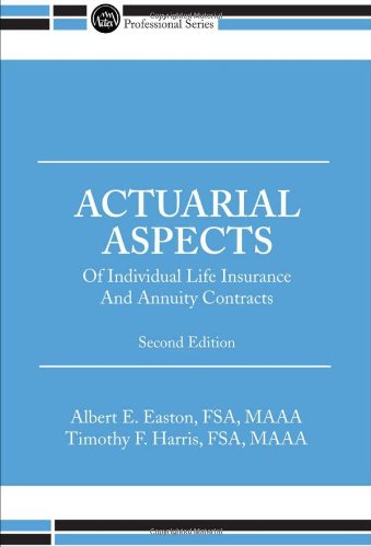 Actuarial Aspects of Individual Life Insurance and Annuity Contracts Cover