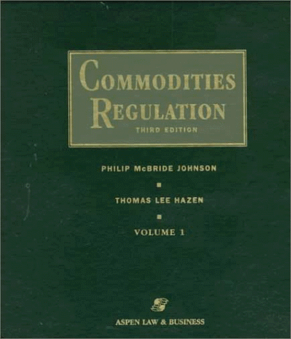 Commodities regulation Cover