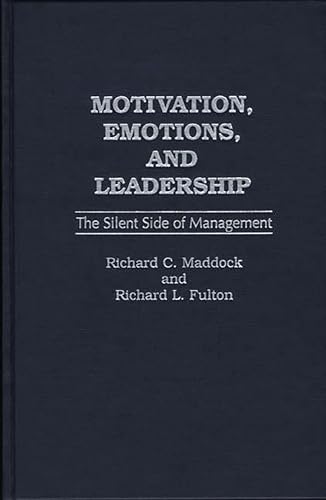 Motivation, emotions, and leadership Cover