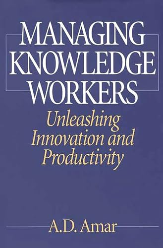 Managing knowledge workers Cover