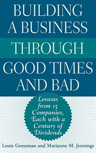 Building a business through good times and bad Cover