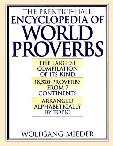 The Prentice-Hall Encyclopedia of World Proverbs Cover