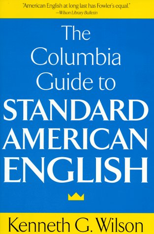 Columbia Guide to Standard American English Cover