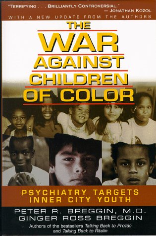 The war against children of color Cover