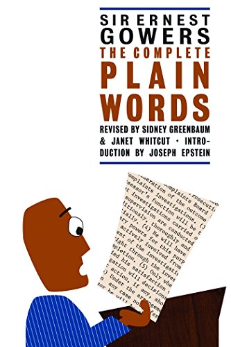 The complete plain words Cover
