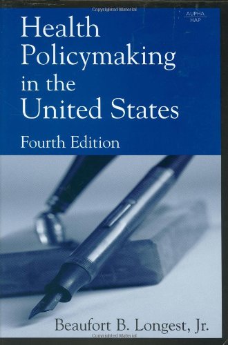 Health policymaking in the United States Cover