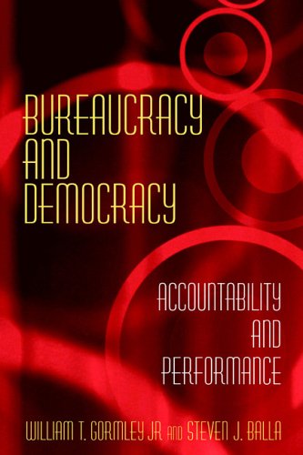 Bureaucracy and democracy Cover