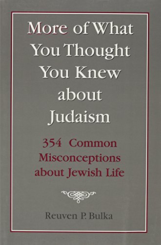 More of what you thought you knew about Judaism Cover