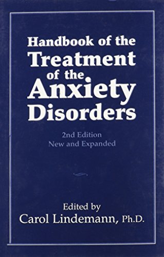 Handbook of the treatment of the anxiety disorders Cover