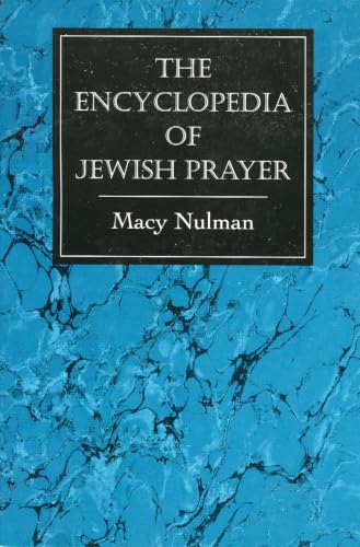 The Encyclopedia of Jewish Prayer Cover