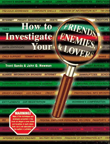 How to investigate your friends, enemies, and lovers Cover