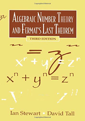 Algebraic number theory and Fermat's last theorem Cover