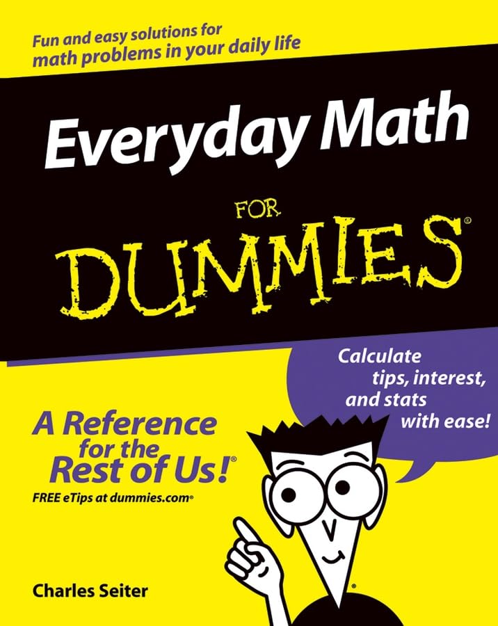 Everyday Math for Dummies Cover