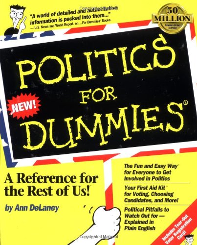 Politics for dummies Cover