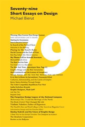 Seventy-nine short essays on design Cover