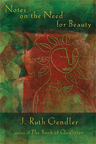 Notes on the need for beauty Cover