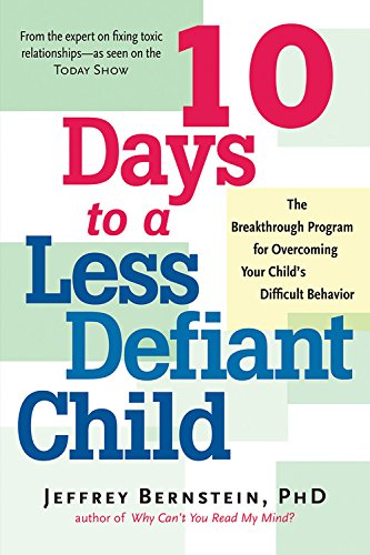 10 Days to a Less Defiant Child Cover