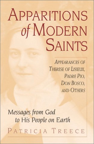 Apparitions of modern saints Cover