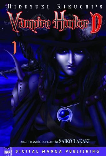 Hideyuki Kikuchi's Vampire Hunter D Manga Volume 1 Cover
