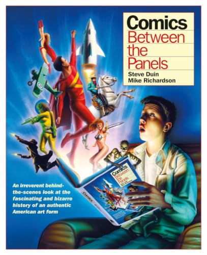 Comics, between the panels Cover