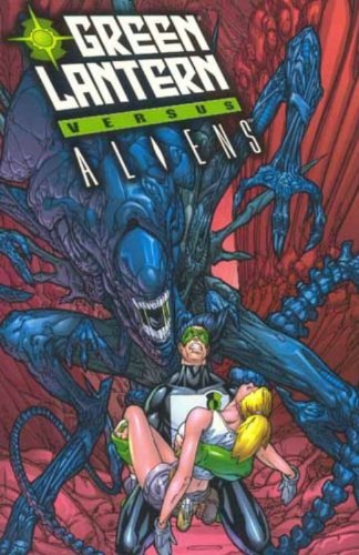 Green Lantern / Aliens Cover