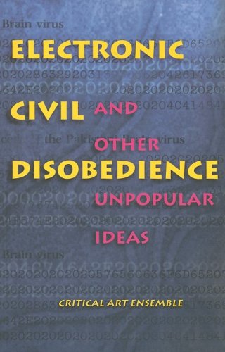 Electronic Civil Disobedience Cover