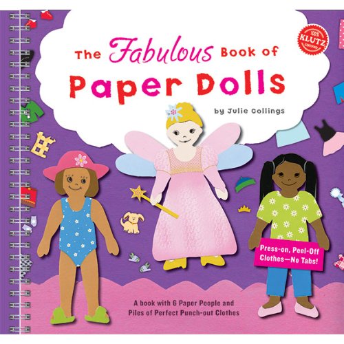The Fabulous Book of Paper Dolls (Klutz) Cover