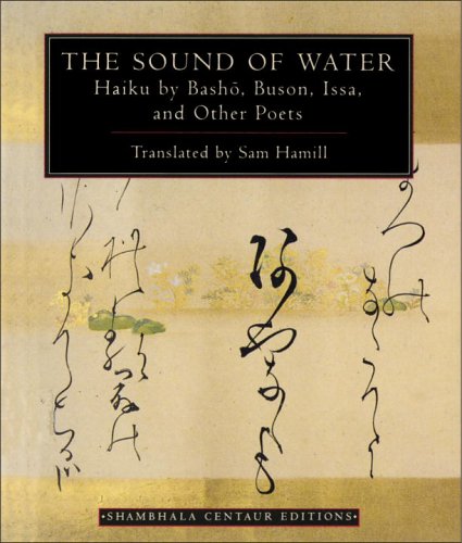 The sound of water Cover