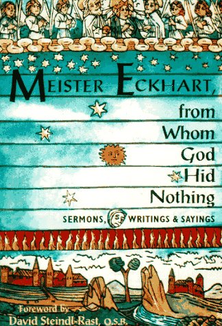 Meister Eckhart, from whom God hid nothing Cover