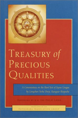 Treasury of precious qualities Cover