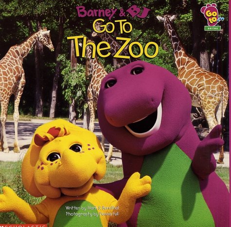 Barney & BJ go to the zoo Cover