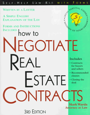 How to negotiate real estate contracts Cover