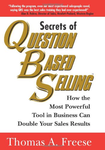 Secrets of Question Based Selling Cover