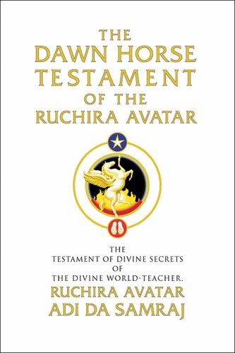 The Dawn Horse testament of the Ruchira Avatar Cover