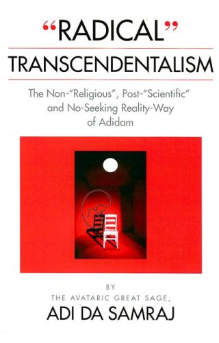 Radical  Transcendentalism Cover