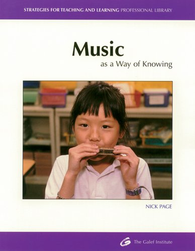 Music as a way of knowing Cover