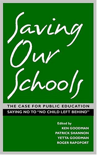 Saving Our Schools Cover