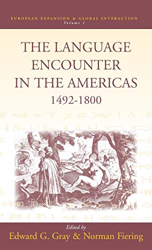 The Language encounter in the Americas, 1492-1800 Cover