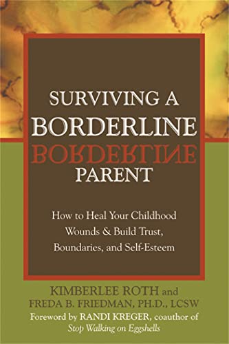 Surviving a borderline parent Cover