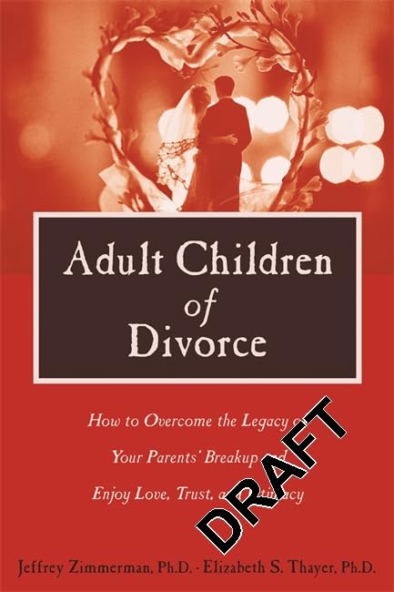 Adult children of divorce Cover