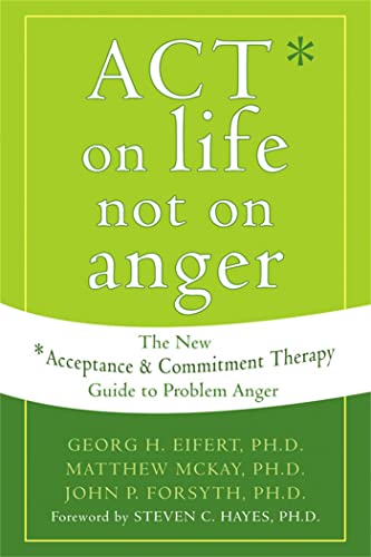 ACT on life not on anger Cover