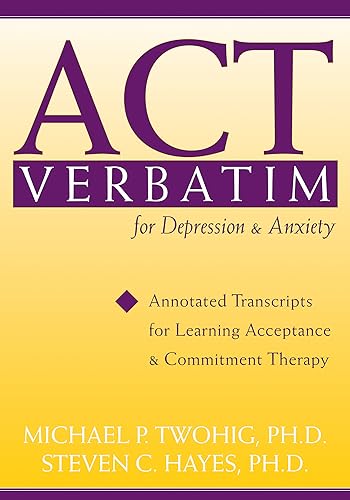 Act Verbatim for Depression and Anxiety Cover